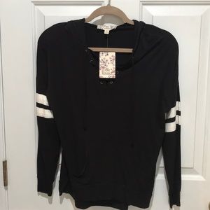 Jr long sleeve hoodie  shirt by pink republic